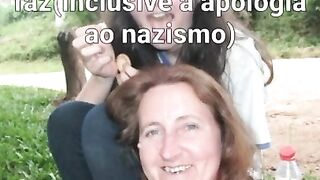 Vitoria Maschendorf, a nazi Brazilian teen bitch