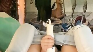 BigTittyGothEgg Intense Vibrator Orgasms