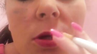 Chav Makeup Smoking and Dirty Talk for Daddy must Watch!!