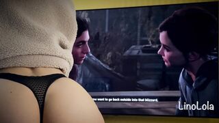 THE LAST OF US PART 2, ELLI AND DINA TURN ME ON. QUICK FINGERS MASTURBATION - MONOLOLA