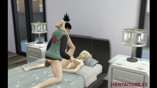 Naruto Hentai - Shikamaru Fucks Ino and Cums inside