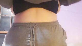 18 Yr old Curvy Girl Strip Tease