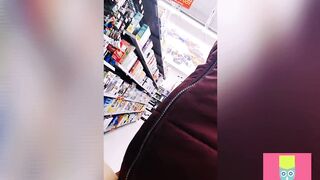 NUT IN AISLE 69**Full 1AM IN PUBLIC CREAMPIE WITH THE HUBBY ....