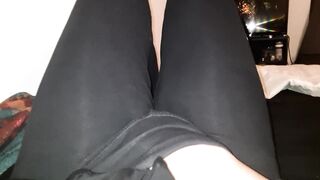 Amature Teen Leggings Masterbation