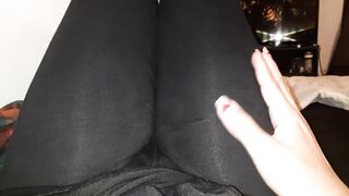 Amature Teen Leggings Masterbation