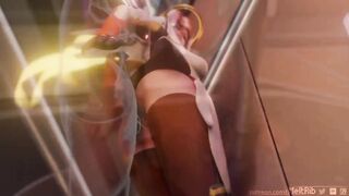 Overwatch - Hot Mercy and Tracer - Part 1