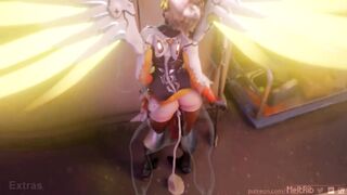 Overwatch - Hot Mercy and Tracer - Part 1