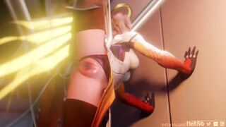 Overwatch - Hot Mercy and Tracer - Part 1