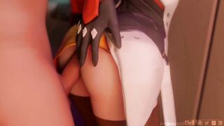 Overwatch - Hot Mercy and Tracer - Part 1