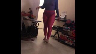 Sister-in-law Teasing me in Sheer Tights and Top with Wife’s Permission 2