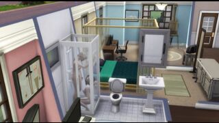 Lesbians Fuck in the Shower while Husband at Work | Sims 4