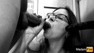 Fantasy. I Suck two Big Dicks. Black-white Porn. MadamFox