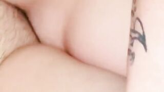 POV Scissoring (Pierced Titties & Real Orgasm)