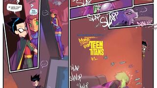 Barely Eighteen Titans : Home Orgy