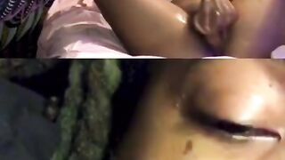 Thot on Ig Live her Pussy Gets Wet