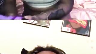 Thot on Ig Live her Pussy Gets Wet