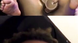 Thot on Ig Live her Pussy Gets Wet