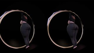 VR Girl with Big Boobs and Sexy Ass (VR Test)