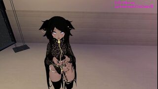 Submissive JOI in Virtual Reality ❤️intense Moaning and Spanking; POV Blowjob [VRchat 3D Hentai]