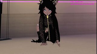 Submissive JOI in Virtual Reality ❤️intense Moaning and Spanking; POV Blowjob [VRchat 3D Hentai]