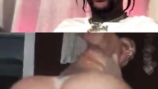 LATINA PUTS ON a SHOW WITH a DILDO ON RAPPER GOLD GAD INSTAGRAM LIVE