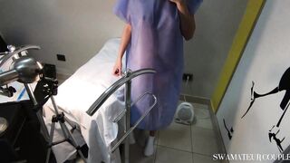 FAKE DOCTOR CERVIX EXAM GYNO FETISH