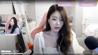 Twitch Jessica Burps while Watching her own Burp Compilation