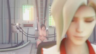 Mei and Mercy Orgasm and Tickling Treatment