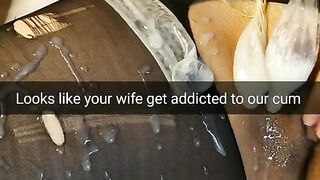 Looks like my Wife get Addicted and get Pregnant by others Man Cum! [cuckold. Snapchat]