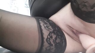 HotMom Housewife Masturbating until Orgasm Hot Squirting