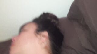 Surprise Anal and Cum in Girlfriends Ass