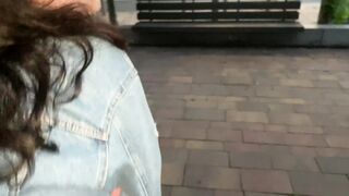 SLUT TEEN SUCK AND FUCK RANDOM GUY ON STREET