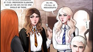 PIN UP SORCERY : Extra Lessons for Hogwart Dissipated Students