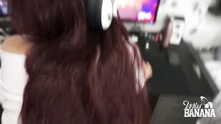 D.Va having a Quickie while Gaming - miss Banana