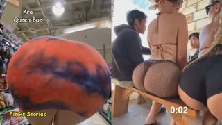 Hot Big Ass Contest 08 FitGirlStories Ft. Ara Queen Bae