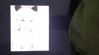 Belle Delphine Ahegao Cumtribute (Huge Load)