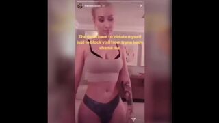 IGGY AZALEA PLAYING WITH ASS AND TWERKING *2018*