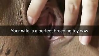 My Wife Turns into Pregnant Breeding Toy Now! [cuckold. Snapchat]