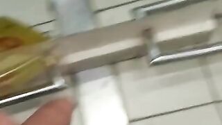 Real RISKY BLOW JOB & FLASHING Public at MALL!