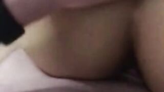 Big White Dick Fucking Thick Asian Escort from behind