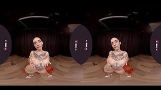 PORNBCN VR 4K | PRVega28 in the dark room of pornbcn in virtual reality masturbating hard for you FULL LINK ->