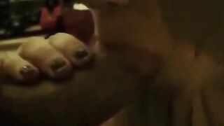 Teen Sucks Thick Cock