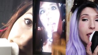 ASMR Youtuber Seafoam Kitten Gets Fed a Cumshot Tribute~!