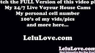 Female domination babe in leather owns YOUR dick POV impregnation pussy creampie after removing your condom - Lelu Love