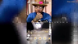 Jamaican thot teen tam. .neile on Instagram live with goldgad read the comments DWL