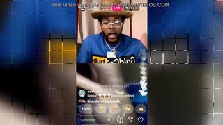 Jamaican thot teen tam. .neile on Instagram live with goldgad read the comments DWL