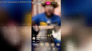 Jamaican thot teen tam. .neile on Instagram live with goldgad read the comments DWL