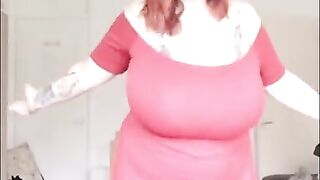 Super busty tiktok girl