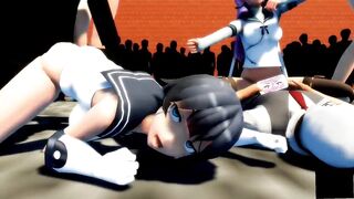 Mmd Kancolle Girls Fucked with no Mercy HD Porn