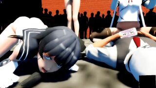 Mmd Kancolle Girls Fucked with no Mercy HD Porn